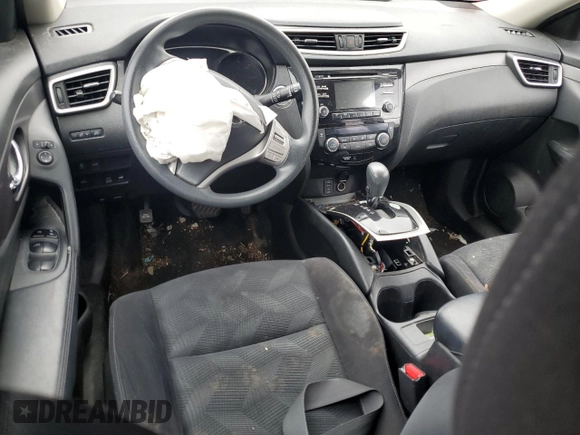 2016 Nissan Rogue SV z VIN JN8AT2MVXGW148617, wystawiony jako Copart lot #57516705 z przebiegiem 166 595 mil mil oraz Szkoda całkowita • Salvage title. Historia ofert i sprzedaży dostępna na DreamBid. Obrazek 8.