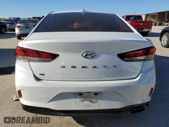 2019 Hyundai Sonata SE with VIN 5NPE24AF6KH748347, listed as a Copart auction lot 43651065 with 101,335 mi miles and Salvage Title. Bid and sale history available at carsss.com. Image 6.