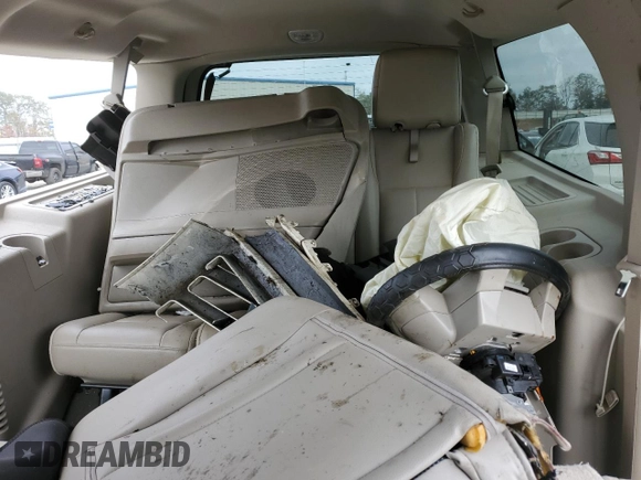 2008 Ford Expedition EL Limited with VIN 1FMFK19578LA02357, listed as a Copart auction lot 77686254 with 0 mi miles and Salvage Title. Bid and sale history available at carsss.com. Image 10.