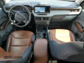 2023 Ford Maverick XL with VIN 3FTTW8F99PRA20323, listed as a Copart auction lot 51022715 with 22,446 mi miles and Salvage Title. Bid and sale history available at DreamBid. Image 8.