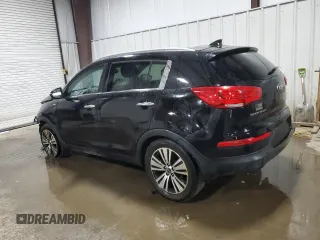 2015 Kia Sportage EX with VIN KNDPCCAC3F7712406, listed as a Copart auction lot 54839205 with 108,569 mi miles and Salvage title. Bid and sale history available at DreamBid. Image 2.