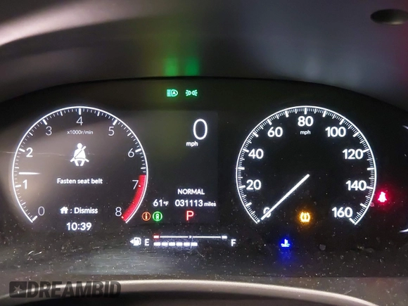 2022 Honda Civic Sport z VIN 2HGFE2F57NH573590, wystawiony jako IAAI lot #42168244 z przebiegiem 31 113 mil mil oraz . Historia ofert i sprzedaży dostępna na DreamBid. Obrazek 7.