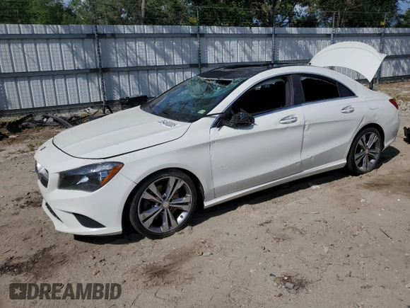 2016 Mercedes-Benz CLA 250 z VIN WDDSJ4EB7GN358612, wystawiony jako Copart lot #55480085 z przebiegiem 113 706 mil mil oraz Szkoda całkowita • Salvage title. Historia ofert i sprzedaży dostępna na DreamBid. Obrazek 1.