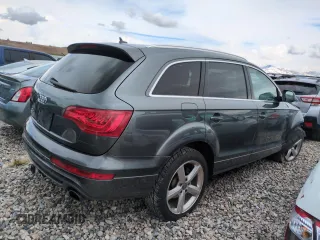 2013 Audi Q7 3.0T S line Prestige with VIN WA1DGAFEXDD016754, listed as a Copart auction lot 48603125 with 184,297 mi miles and Salvage Title. Bid and sale history available at carsss.com. Image 3.
