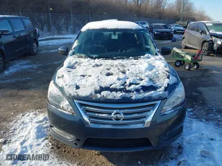 2015 Nissan Sentra S with VIN 3N1AB7AP5FY214566, listed as a IAAI auction lot 41413042 with 129,166 mi miles. Bid and sale history available at carsss.com. Image 6.