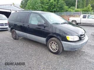 1998 Toyota Sienna LE with VIN 4T3ZF13C6WU016001, listed as a IAAI auction lot 42604162 with 214,491 mi miles and . Bid and sale history available at DreamBid. Image 1.