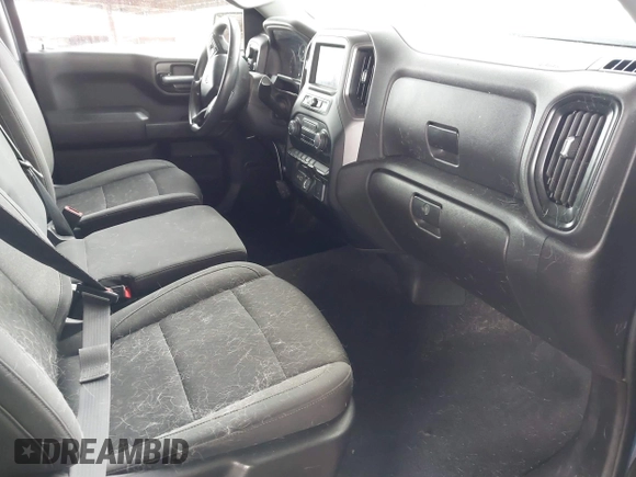2022 Chevrolet Silverado 1500 Custom with VIN 3GCPDBEK2NG522754, listed as a IAAI auction lot 41446911 with 19,575 mi miles. Bid and sale history available at carsss.com. Image 5.