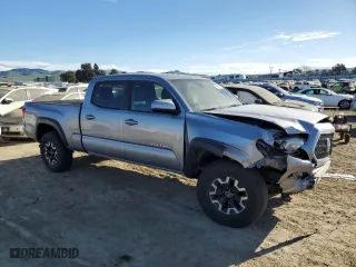 2019 Toyota Tacoma 4WD SR5 with VIN 3TMDZ5BN0KM078758, listed as a Copart auction lot 48088105 with 47,058 mi miles and Salvage Title. Bid and sale history available at carsss.com. Image 4.
