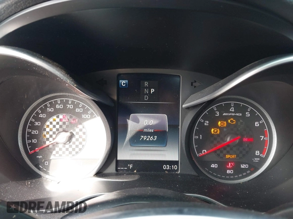 2017 Mercedes-Benz C 43 AMG with VIN 55SWF6EB4HU192072, listed as a IAAI auction lot 41589470 with 79,263 mi miles and . Bid and sale history available at DreamBid. Image 7.