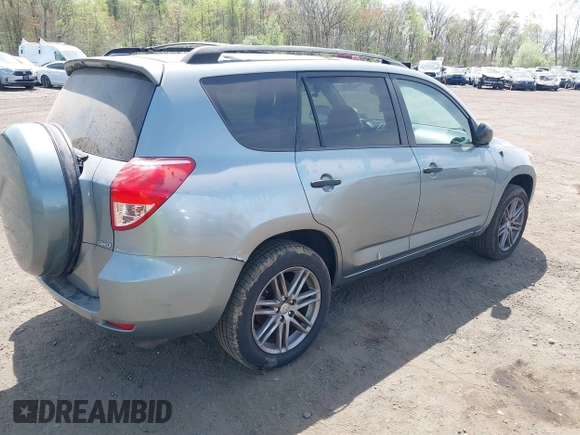 2008 Toyota RAV4 with VIN JTMBD33V285204545, listed as a IAAI auction lot 42128723 with 198,122 mi miles. Bid and sale history available at carsss.com. Image 4.