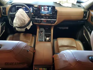 2023 Nissan Pathfinder Platinum with VIN 5N1DR3DK7PC224746, listed as a Copart auction lot 49242495 with 31,442 mi miles and Salvage title. Bid and sale history available at DreamBid. Image 8.