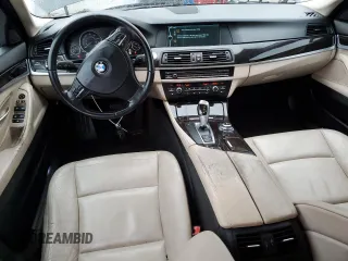 2011 BMW 5 Series 528i with VIN WBAFR1C50BDS35259, listed as a Copart auction lot 85104454 with 268,893 mi miles and Salvage Title. Bid and sale history available at carsss.com. Image 8.
