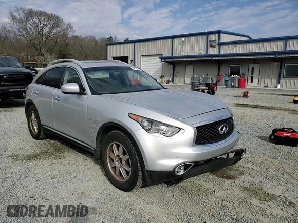 2017 Infiniti QX70 z VIN JN8CS1MW4HM413947, wystawiony jako Copart lot #44513185 z przebiegiem 75 049 mil mil oraz Szkoda całkowita • Salvage title. Historia ofert i sprzedaży dostępna na DreamBid. Obrazek 12.
