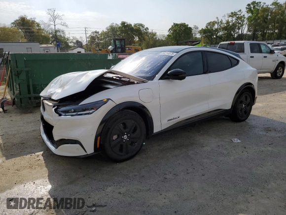 2021 Ford Mustang Mach-E California Route 1 with VIN 3FMTK2R74MMA27526, listed as a Copart auction lot 50214575 with 23,497 mi miles and Non Repairable. Bid and sale history available at DreamBid. Image 1.