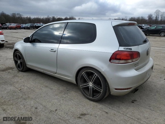 2013 Volkswagen Golf w/Conv & Sunroof with VIN WVWBB7AJ7DW000700, listed as a Copart auction lot 43582035 with 164,300 mi miles and Salvage Title. Bid and sale history available at carsss.com. Image 2.