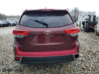 2017 Toyota Highlander Limited with VIN 5TDDZRFHXHS471879, listed as a Copart auction lot 46044635 with 0 mi miles and Salvage Title. Bid and sale history available at carsss.com. Image 6.