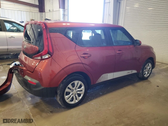 2021 Kia Soul X-Line with VIN KNDJ23AU2M7769047, listed as a Copart auction lot 49324975 with 19,428 mi miles and Salvage Title. Bid and sale history available at carsss.com. Image 3.