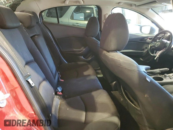 2015 Mazda 3 i Touring with VIN 3MZBM1V79FM127521, listed as a Copart auction lot 89337265 with 117,949 mi miles and Salvage Title. Bid and sale history available at DreamBid. Image 10.