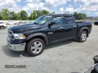 2018 Ram 1500 Big Horn with VIN 3C6RR7LGXJG197584, listed as a Copart auction lot 66517045 with 91,689 mi miles and Clean title. Bid and sale history available at DreamBid. Image 1.