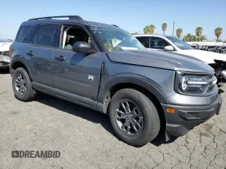 2024 Ford Bronco Sport Big Bend z VIN 3FMCR9B63RRE61937, wystawiony jako Copart lot #57607925 z przebiegiem 23 545 mil mil oraz Szkoda całkowita • Salvage title. Historia ofert i sprzedaży dostępna na DreamBid. Obrazek 4.