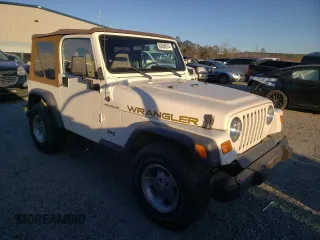 2002 Jeep Wrangler SE with VIN 1J4FA29P82P756330, listed as a Copart auction lot 83659574 with 156,901 mi miles and Salvage Title. Bid and sale history available at DreamBid. Image 4.