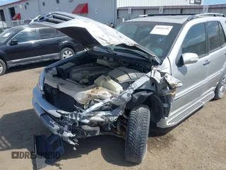 2005 Mercedes-Benz M 500 with VIN 4JGAB75EX5A536561, listed as a IAAI auction lot 40088398 with 206,184 mi miles and . Bid and sale history available at DreamBid. Image 6.