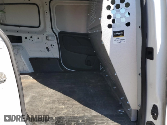 2022 Ram ProMaster City Cargo Tradesman with VIN ZFBHRFAB1N6W61829, listed as a Copart auction lot 46619185 with 112,268 mi miles and Salvage Title. Bid and sale history available at DreamBid. Image 11.