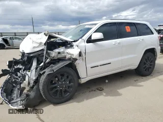 2020 Jeep Grand Cherokee Altitude z VIN 1C4RJFAGXLC122614, wystawiony jako Copart lot #51797455 z przebiegiem 57 428 mil mil oraz Szkoda całkowita • Salvage title. Historia ofert i sprzedaży dostępna na DreamBid. Obrazek 1.