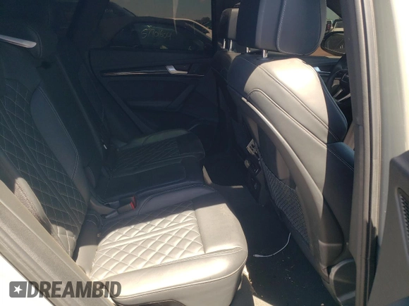 2019 Audi SQ5 Premium Plus with VIN WA1B4AFY9K2075023, listed as a Copart auction lot 57609334 with Not Provided miles and Salvage Title. Bid and sale history available at DreamBid. Image 10.