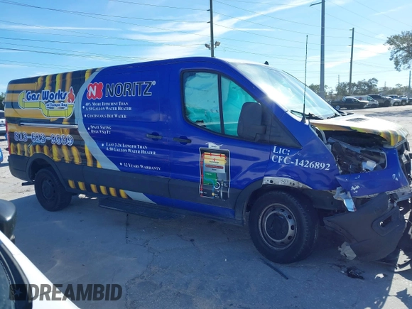2020 Ford Transit Cargo with VIN 1FTBR1Y82LKB30997, listed as a IAAI auction lot 41293464 with 119,934 mi miles and . Bid and sale history available at DreamBid. Image 13.