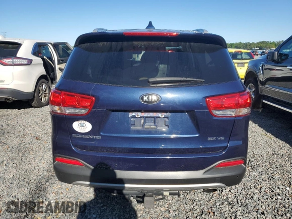 2017 Kia Sorento EX V6 with VIN 5XYPH4A50HG301348, listed as a Copart auction lot 49670465 with 74,566 mi miles and Salvage Title. Bid and sale history available at carsss.com. Image 6.