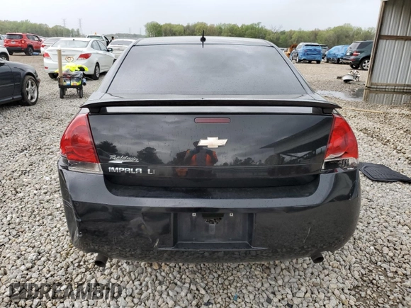 2012 Chevrolet Impala LT Fleet with VIN 2G1WG5E39C1331456, listed as a Copart auction lot 51769145 with 180,493 mi miles and Salvage Title. Bid and sale history available at DreamBid. Image 6.