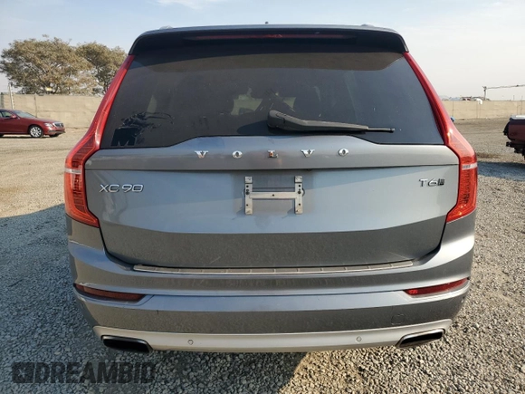 2016 Volvo XC90 T6 Momentum with VIN YV4A22PK9G1077260, listed as a Copart auction lot 42631245 with 157,262 mi miles and Salvage Title. Bid and sale history available at carsss.com. Image 6.