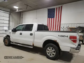 2013 Ford F-150 XL with VIN 1FTFW1ET8DKF57962, listed as a Copart auction lot 52625295 with 193,982 mi miles and Salvage Title. Bid and sale history available at carsss.com. Image 2.