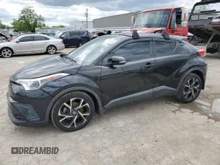 2018 Toyota C-HR XLE with VIN NMTKHMBX8JR001705, listed as a Copart auction lot 57764705 with 92,847 mi miles and Salvage title. Bid and sale history available at DreamBid. Image 1.