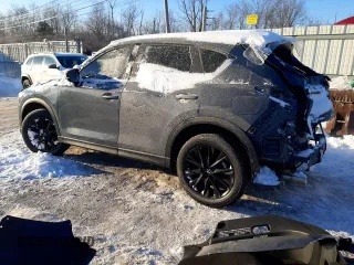 2024 Mazda CX-5 2.5 S Carbon Edition with VIN JM3KFBCMXR0391910, listed as a Copart auction lot 41501835 with 13,335 mi miles and Salvage Title. Bid and sale history available at carsss.com. Image 2.