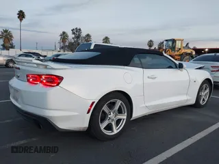 2019 Chevrolet Camaro 1LT with VIN 1G1FB3DXXK0127668, listed as a IAAI auction lot 41226259 with 132,555 mi miles. Bid and sale history available at carsss.com. Image 4.