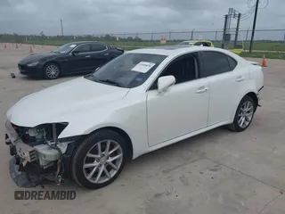 2012 Lexus IS 250 with VIN JTHCF5C27C5060417, listed as a IAAI auction lot 41938870 with 72,010 mi miles and . Bid and sale history available at DreamBid. Image 2.