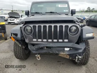 2018 Jeep Wrangler Unlimited Sport S с VIN 1C4HJXDG5JW171809, выставлен на аукционе Copart как лот 57834345 с пробегом 74 012 миль миль и Списание • Salvage title. История ставок и продаж доступна на DreamBid. Изображение 5.