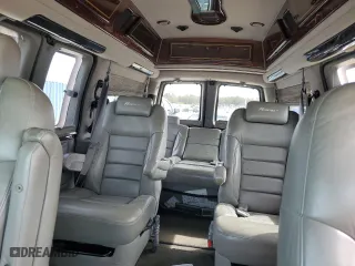 2005 GMC Savana Cargo Van YF7 Upfitter with VIN 1GDFG15T351246441, listed as a Copart auction lot 76742774 with 0 mi miles and Salvage Title. Bid and sale history available at carsss.com. Image 10.