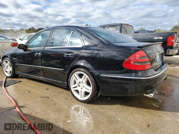 2003 Mercedes-Benz E-Class 5.5L AMG with VIN WDBUF76J93A320844, listed as a Copart auction lot 74508154 with 0 mi miles and Non Repairable. Bid and sale history available at carsss.com. Image 2.