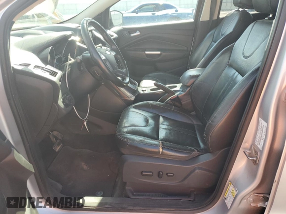 2013 Ford Escape Titanium with VIN 1FMCU0J97DUD92435, listed as a Copart auction lot 54106995 with 142,049 mi miles and Clean Title. Bid and sale history available at carsss.com. Image 7.