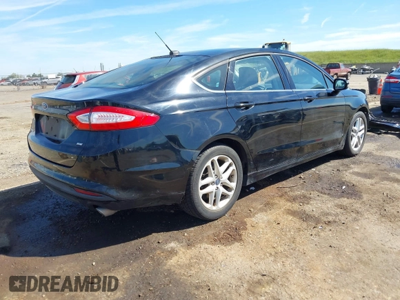 2016 Ford Fusion SE with VIN 3FA6P0H74GR282280, listed as a IAAI auction lot 42023017 with 90,802 mi miles. Bid and sale history available at carsss.com. Image 4.