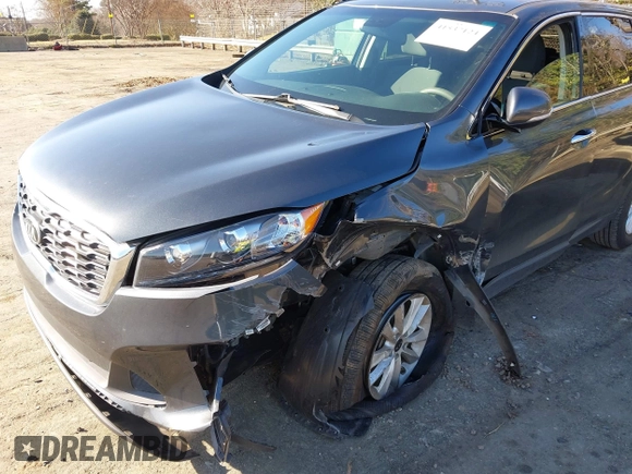 2020 Kia Sorento L with VIN 5XYPG4A31LG662078, listed as a IAAI auction lot 41537124 with 65,976 mi miles. Bid and sale history available at carsss.com. Image 6.