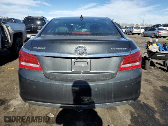 2016 Buick LaCrosse Leather with VIN 1G4GB5GR3GF268862, listed as a Copart auction lot 43349895 with 43,450 mi miles and Salvage title. Bid and sale history available at DreamBid. Image 6.