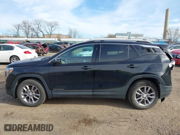 2022 GMC Terrain SLT with VIN 3GKALVEV4NL287760, listed as a IAAI auction lot 41837237 with 26,480 mi miles and . Bid and sale history available at DreamBid. Image 14.