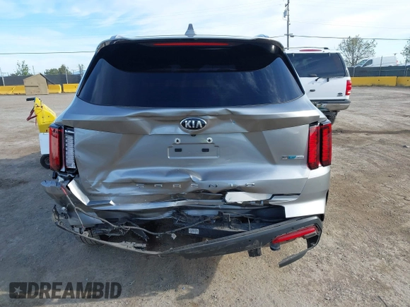 2021 Kia Sorento S with VIN KNDRG4LGXM5055146, listed as a IAAI auction lot 42009580 with 46,066 mi miles and . Bid and sale history available at DreamBid. Image 16.