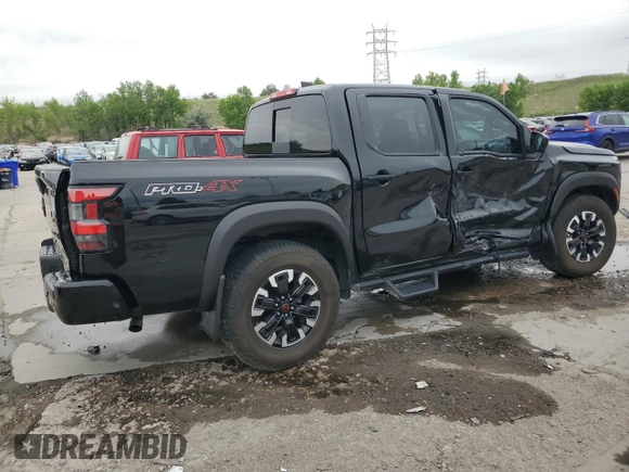 2023 Nissan Frontier SV with VIN 1N6ED1EK8PN670416, listed as a Copart auction lot 59204005 with 19,155 mi miles and Salvage title. Bid and sale history available at DreamBid. Image 3.