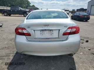 2012 Infiniti M with VIN JN1BY1AP1CM333116, listed as a Copart auction lot 68838294 with 44,248 mi miles and Salvage Title. Bid and sale history available at DreamBid. Image 6.