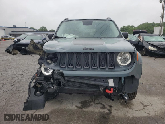 2015 Jeep Renegade Trailhawk with VIN ZACCJBCT8FPC18217, listed as a Copart auction lot 56537685 with 101,489 mi miles and Clean title. Bid and sale history available at DreamBid. Image 5.